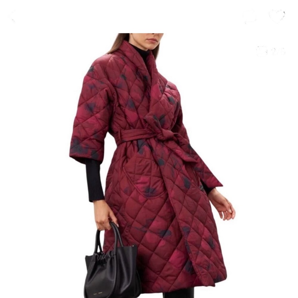 Hutch Quilted Kimono Coat